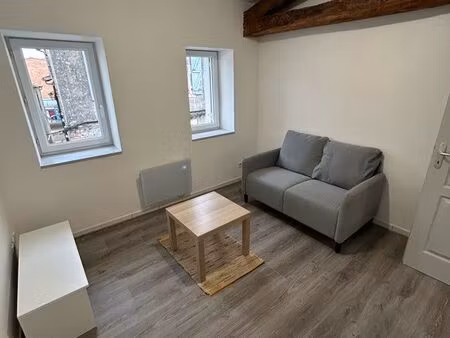 t2 meublé 38m² - centre cazères (31220)