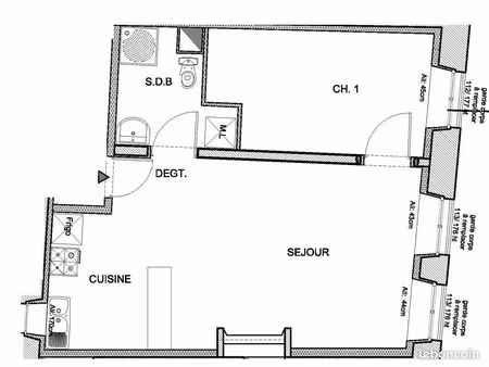 location directe propriétaire – aucun honoraire à l’entrée