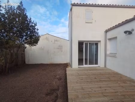 maison + jardin et garage à louer