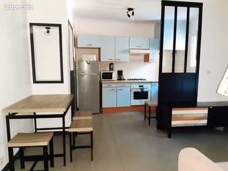 location meublé f2 rdc