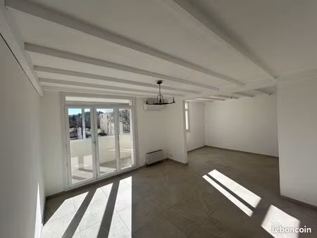 grand t3 renové avec double séjour