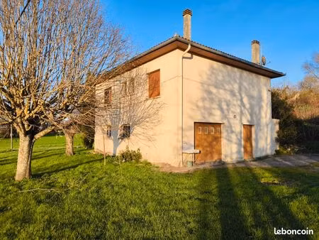 maison 60's + grange en pierre