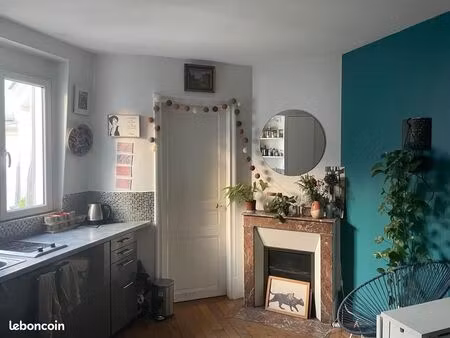 idéal st germain 3 pieces meublé 40 m2 plein sud et calme