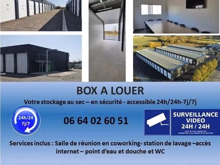 garage/box/local/stockage/entrepôt