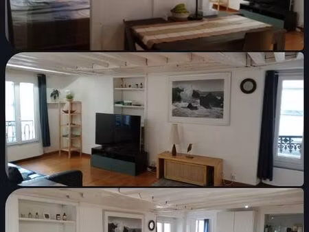 50 m² - 2/3 pièces - paris 75002 - bail résidence secondaire mois de mars