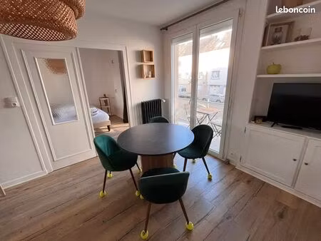 appartement meublé 2 chambres vue mer centre ville