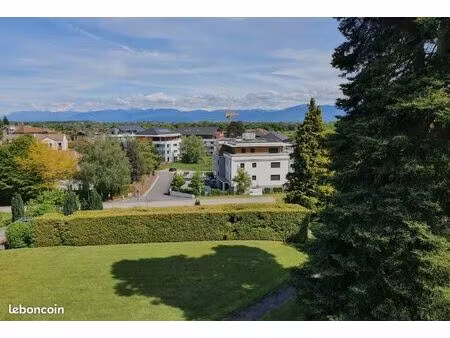 appartement t4 meublé – dernier étage – terrasse – vue mont-blanc – centre-ville divonne-l