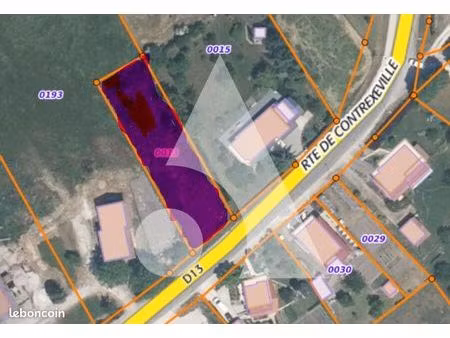 terrain 1100 m² suriauville