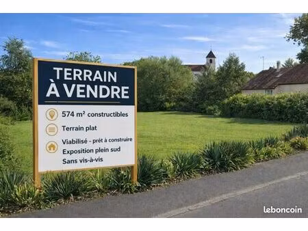 terrain 574 m² geneuille
