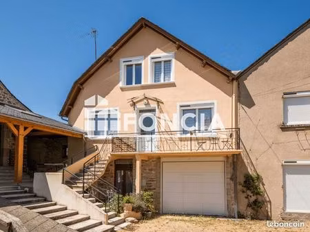 villefranche-de-panat - maison t4 avec garage et jardin non attenant