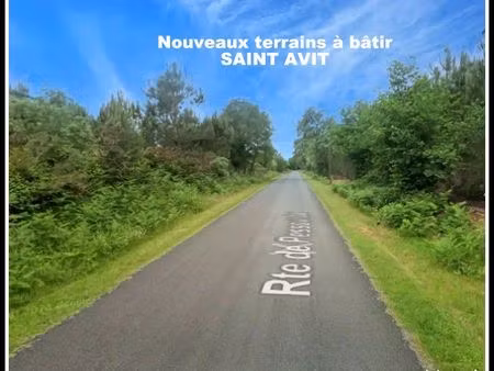 terrain 465 m² saint avit