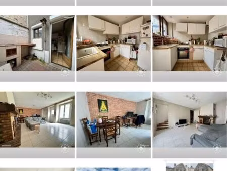 maison à massy/91 centre  3ps/ 2 ch  62 m2+cour 6m2  rer d