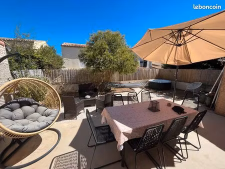 maison 3 chambres avec jardin et garage – lézignan-corbières