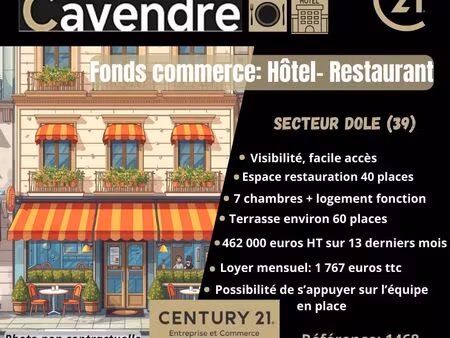 restaurant 1 m² dole