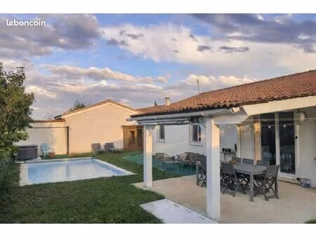 maison plain-pied 100m² sans vis-à-vis – piscine  jacuzzi & sauna