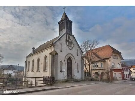? à vendre : ancien temple avec salle de réception – giromagny (90) – 75 000 ?