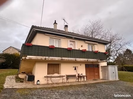 maison 3 pièces 67 m2 sur terrain de 1860 m2 marsac 23210