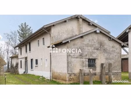 plateau 97m2 viabilisé / mionnay / vue dégagée