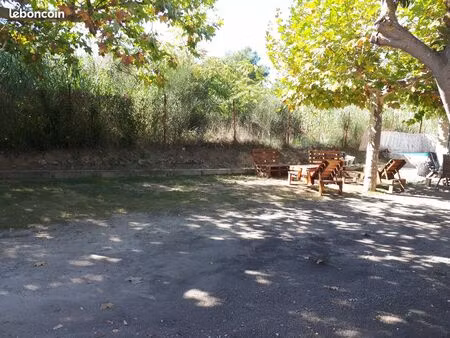 vente terrain avec cabanon