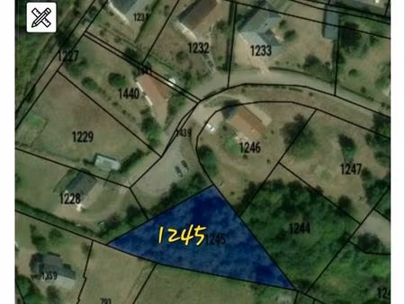 ◊ terrain constructible 1.602m² à vendre dans le morvan