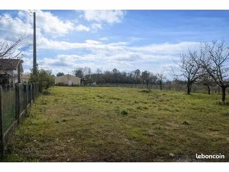 vente terrain constructible