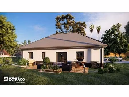 terrain avec maison neuve à vendre