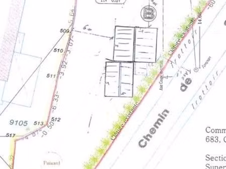 terrain 490 m² brue auriac