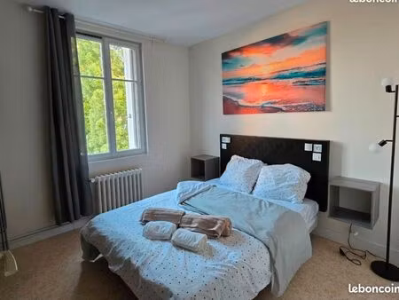 t3 meublé  renové location annuelle au centre de bagnoles-de-lorne