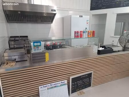 local commercial 20m² snack à emporter