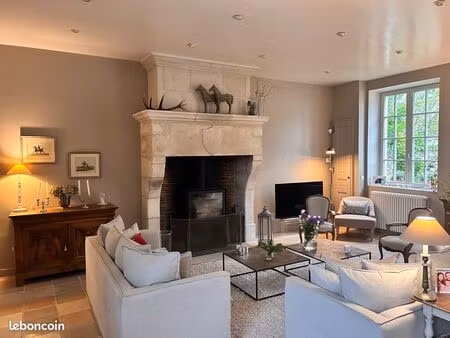 vends maison en pierre 173m² à fontaine-chaalis (sud oise - est de senlis)