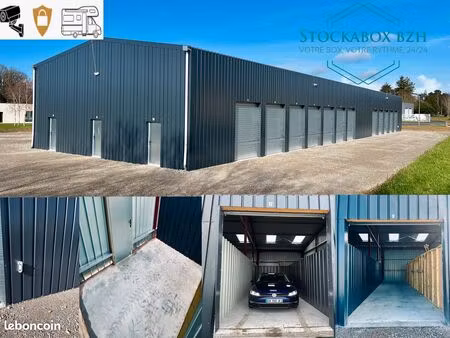 location box de stockage 100% plain-pied   garde-meubles sécurisé   accès 24/7   stockage 