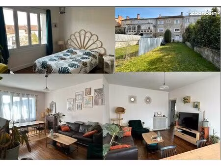 appartement lumineux de 70 m² avec garage et jardin à périgueux