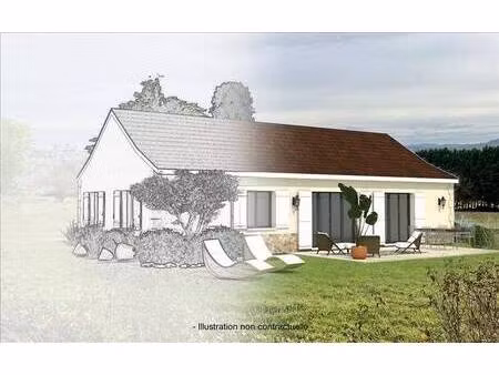 terrain avec maison neuve à vendre