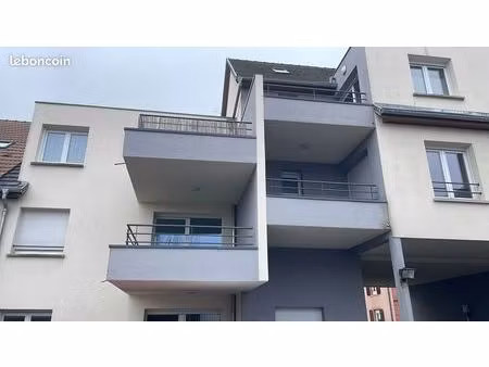 appartement 3 pieces riedisheim comme neuf