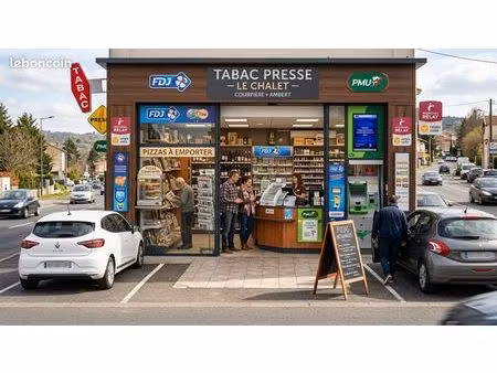 fonds de commerce tabac  presse  fdj 160 m²