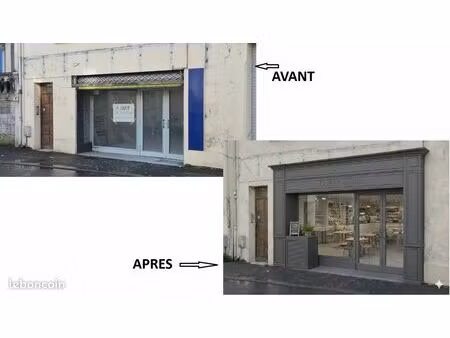 local commercial 205m² surface  bureaux  réserves