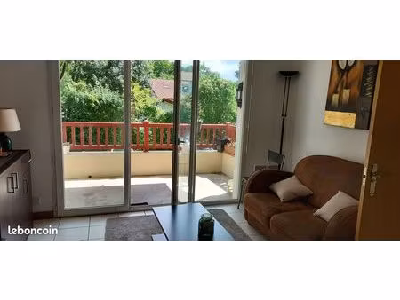 vente 2 pièces ciboure résidence avec piscine