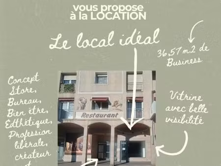 local commercial 36 m²