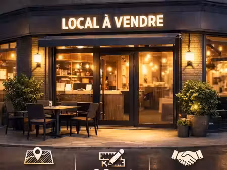 local commercial a vendre - 90 m2 - secteur chécy mardie