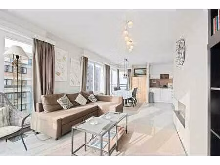 appartement - vue lateral sur mer a vendre à saint-idesbald!