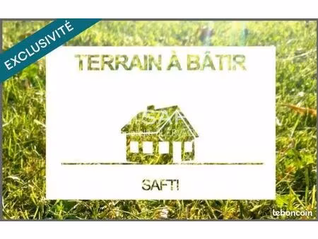 terrain 1000 m² chambon