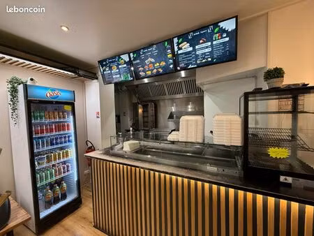 fond de commerce restaurant kebab - amiens