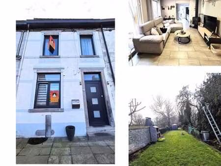 belle maison d'habitation rénovée avec cour et jardin