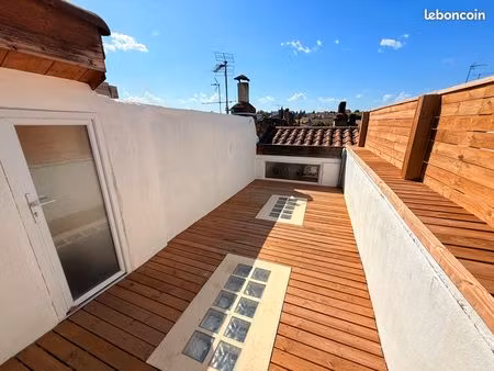 appartement t4 de 117 m2 dernier étage avec ascenseur et terrasse - macon centre ville