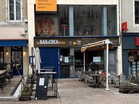 bourg en bresse centre ville emplacement n°1 local commercial avec terrasse - ideal bar re