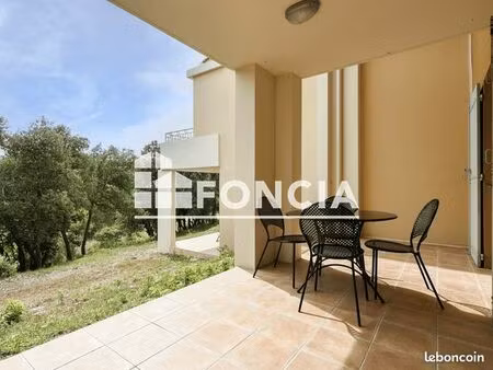 exclusivité foncia  joli t2 en rez-de-jardin avec terrasse. ilot cézanne
