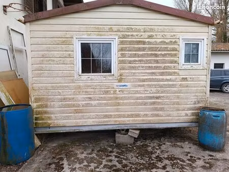 mobil-home à rénover