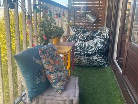 appartement 3p de 67m²  parking  balcon filant  vue dégagée & coucher de soleil  – asnière