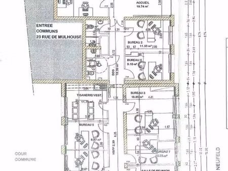 local commercial 167 m² strasbourg