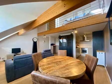 duplex 1 ch. + parking – quartier européen